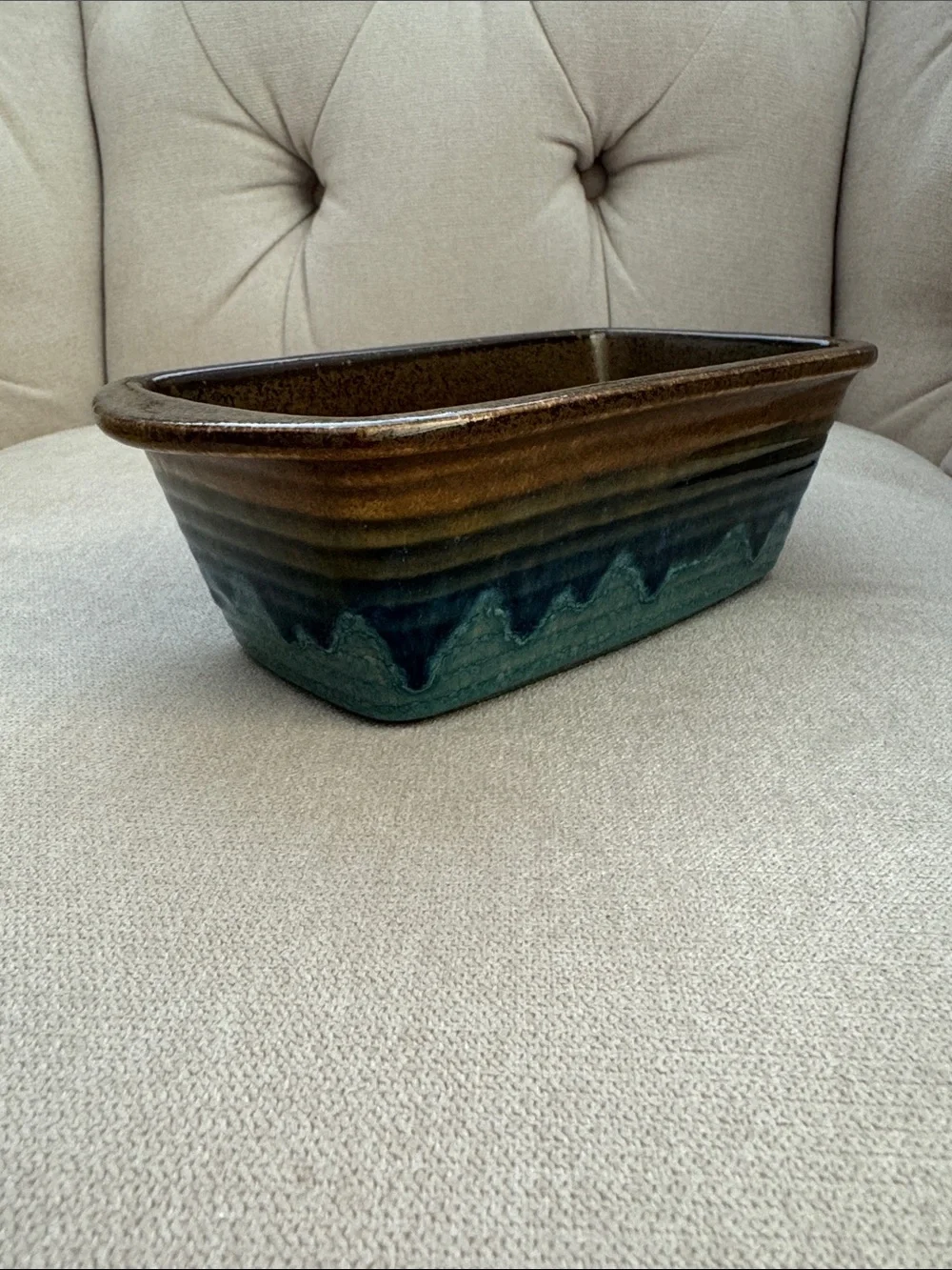 7.5” x 3” Pottery Loaf Pan